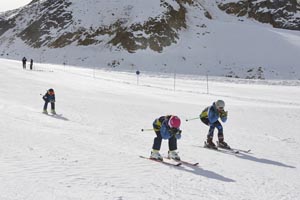 Ski courses for children in Arabba