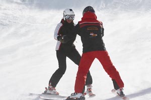 Private ski lesson with ski instructor from Arabba