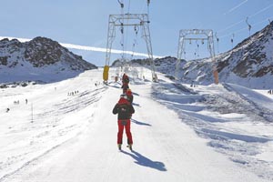 Skilift in Arabba