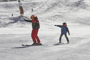 Ski courses for children